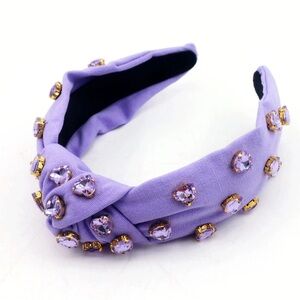 BEJEWELED PURPLE HEADBAND!💜💜💜